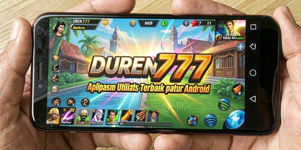 Tampilan antarmuka DUREN777 yang intuitif dan modern.