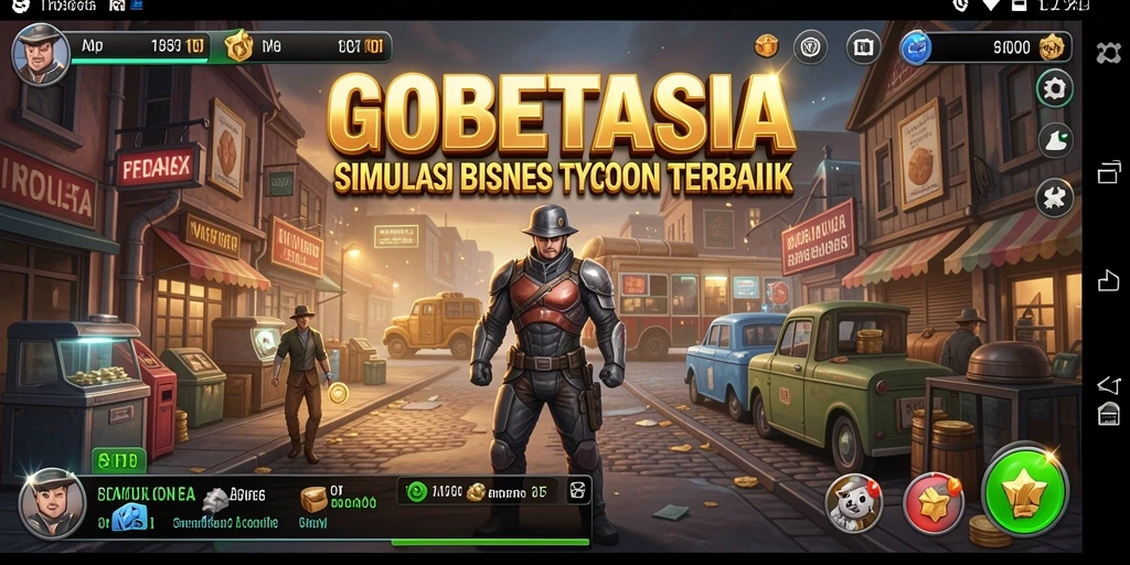Tampilan gameplay Tycoon di GOBETASIA dengan grafik menawan.