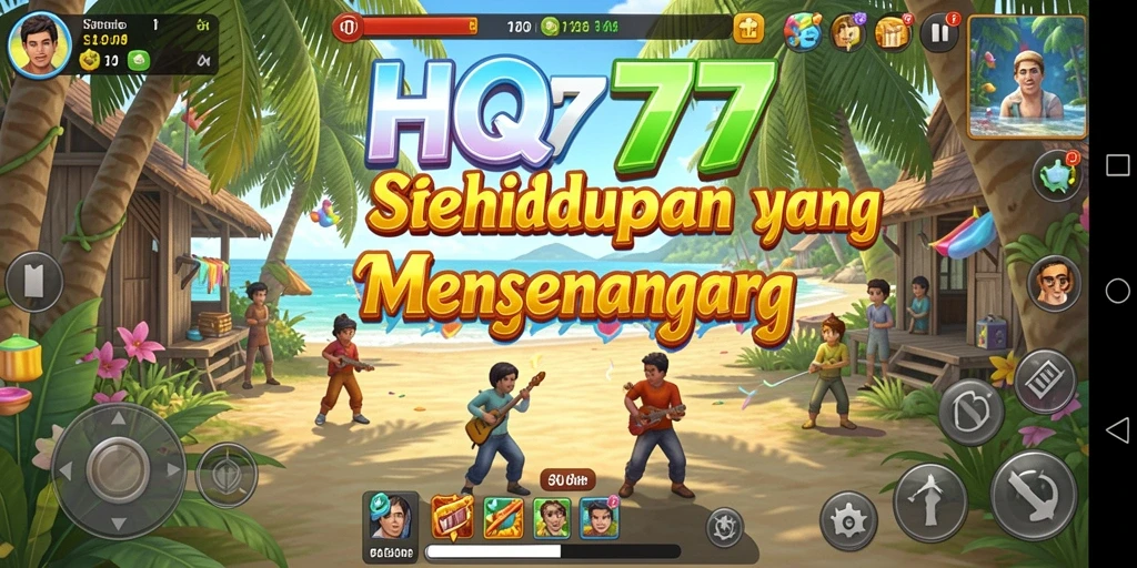 Tampilan Gameplay HQ777 yang Menarik dan Interaktif