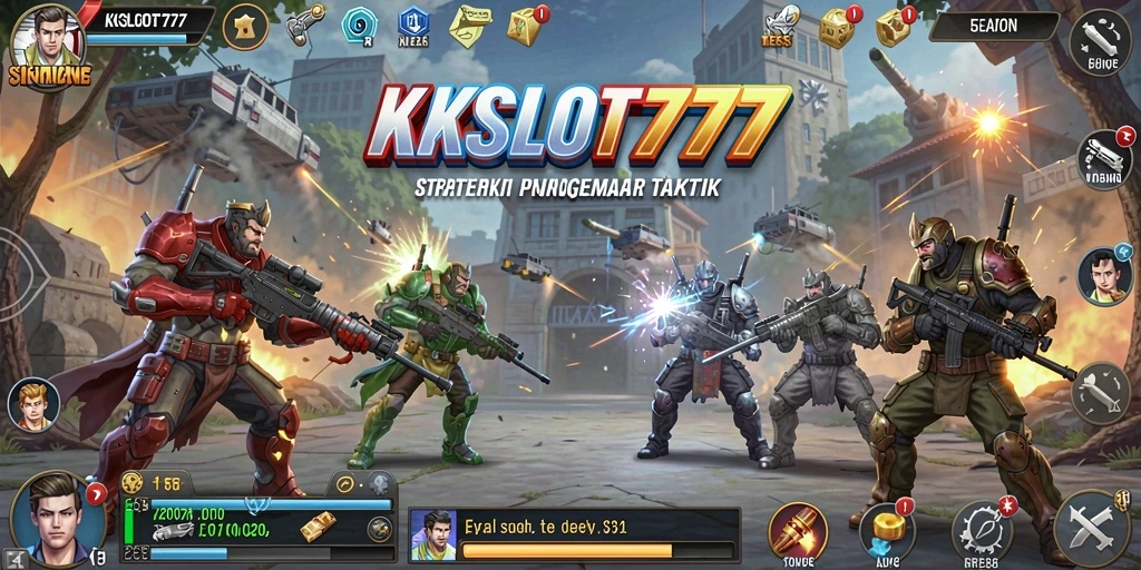 Tampilan gameplay KKSLOT777 dengan strategi mendebarkan.
