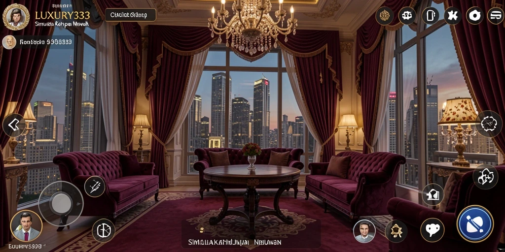 Tampilan gameplay LUXURY333 yang memukau dan menarik.