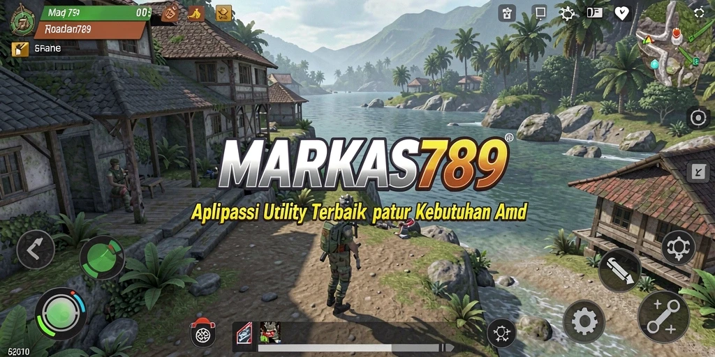 Tampilan antarmuka utama MARKAS789 yang bersih dan fungsional.