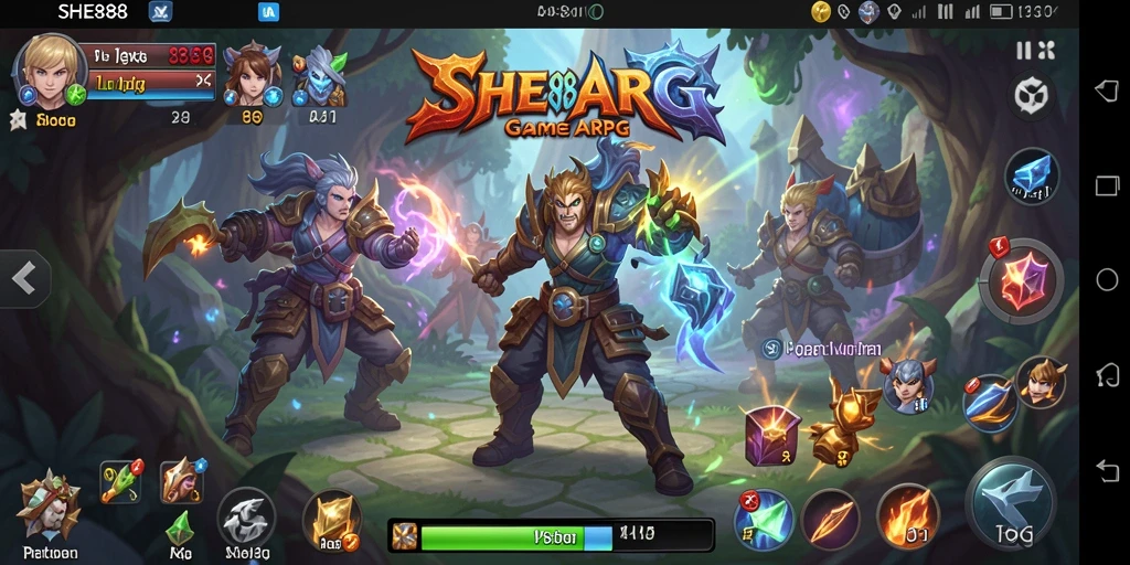 Tampilan gameplay menarik dari <strong>SHE888</strong> di dunia ARPG.
