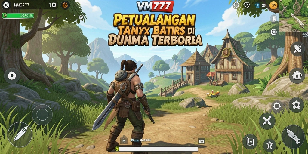 Tampilan gameplay VM777 di dunia terbuka yang menakjubkan.